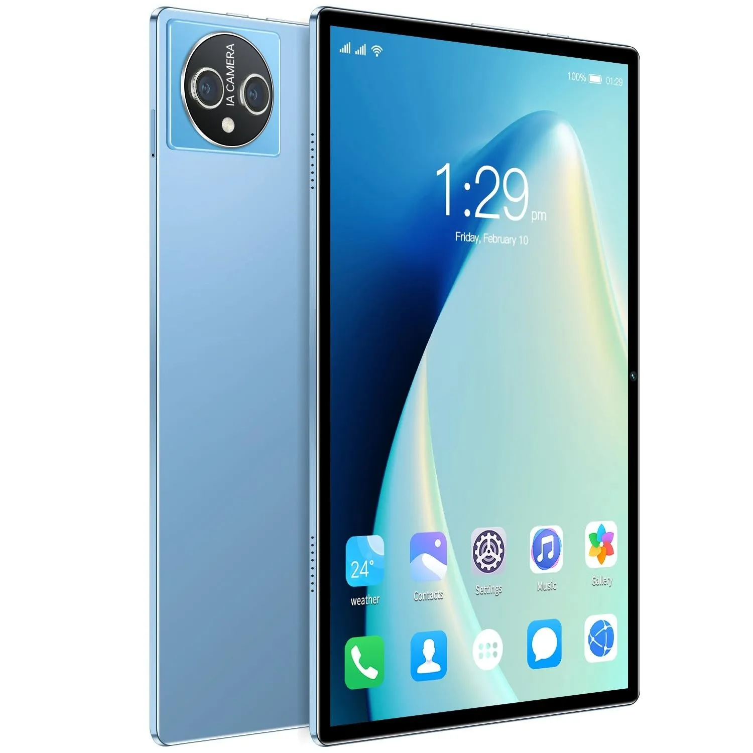 10.1 4g Lte Tablet - 4gb Ram 64gb Storage Android 8.1 Octa-core Dual Sim Wifi Bluetooth Gps - Black