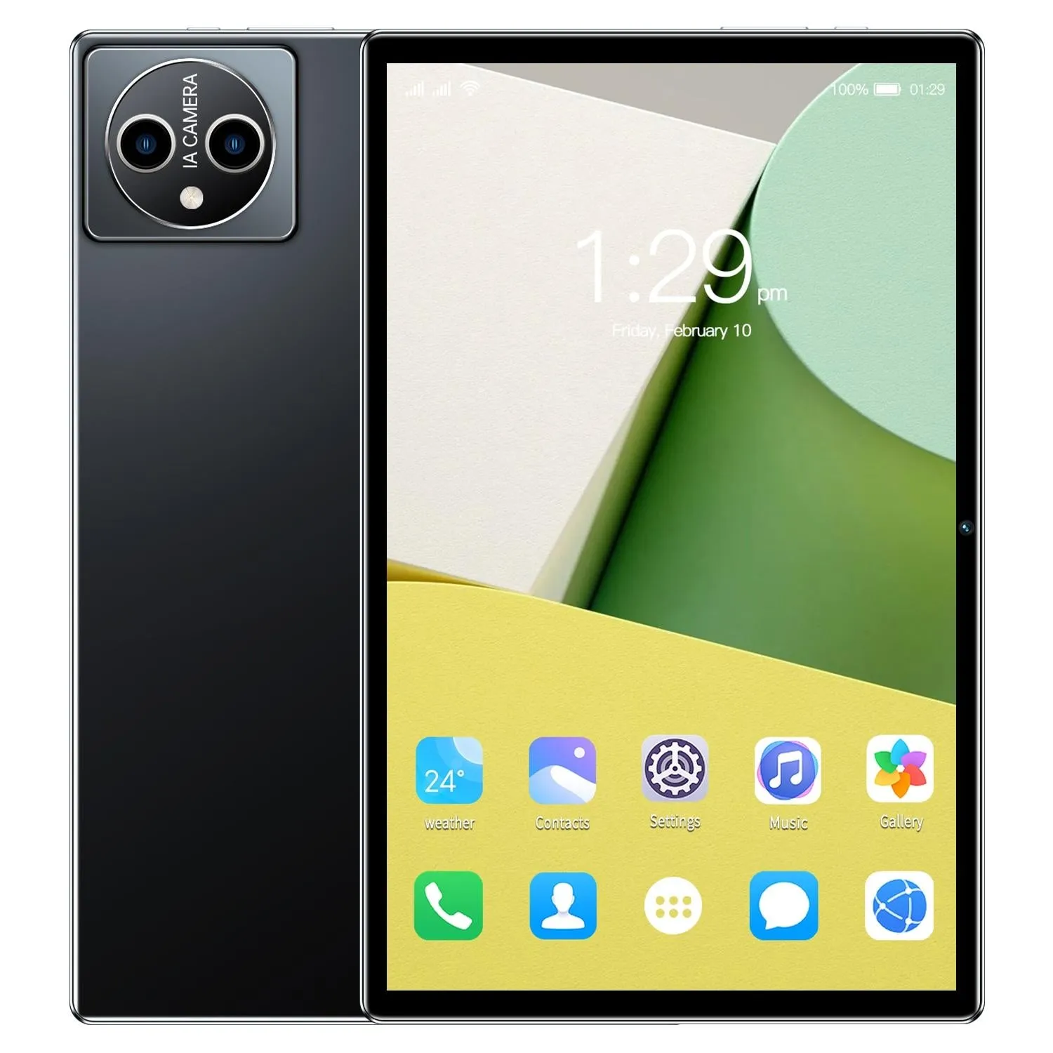 10.1 4g Lte Tablet - 4gb Ram 64gb Storage Android 8.1 Octa-core Dual Sim Wifi Bluetooth Gps - Black