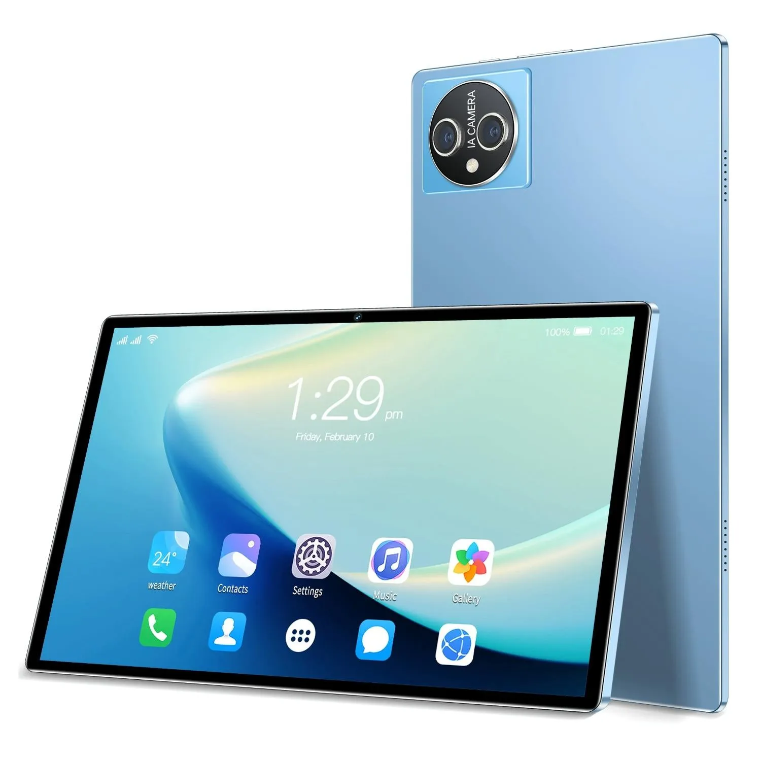 10.1 4g Lte Tablet - 4gb Ram 64gb Storage Android 8.1 Octa-core Dual Sim Wifi Bluetooth Gps - Black