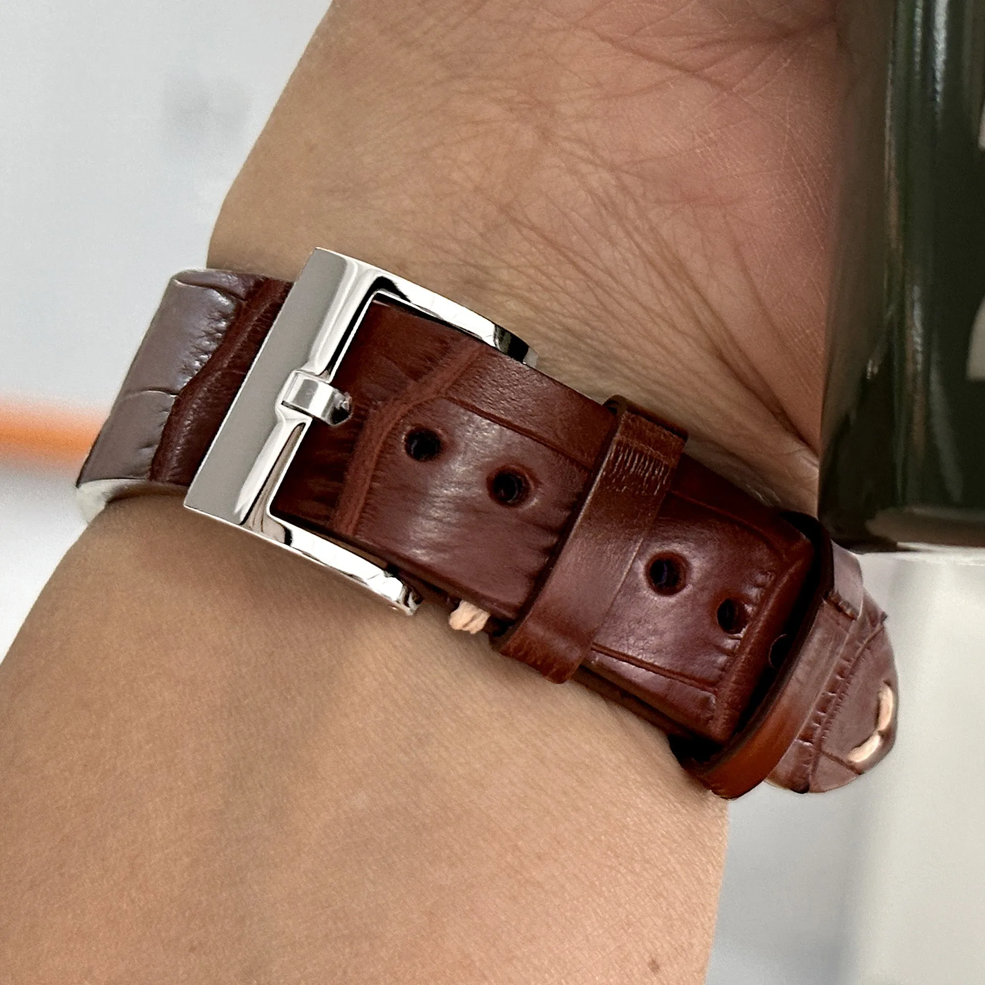 18mm, 20mm or 22mm #67 Sporty Tang Buckle for Leather Watch Strap, Polished