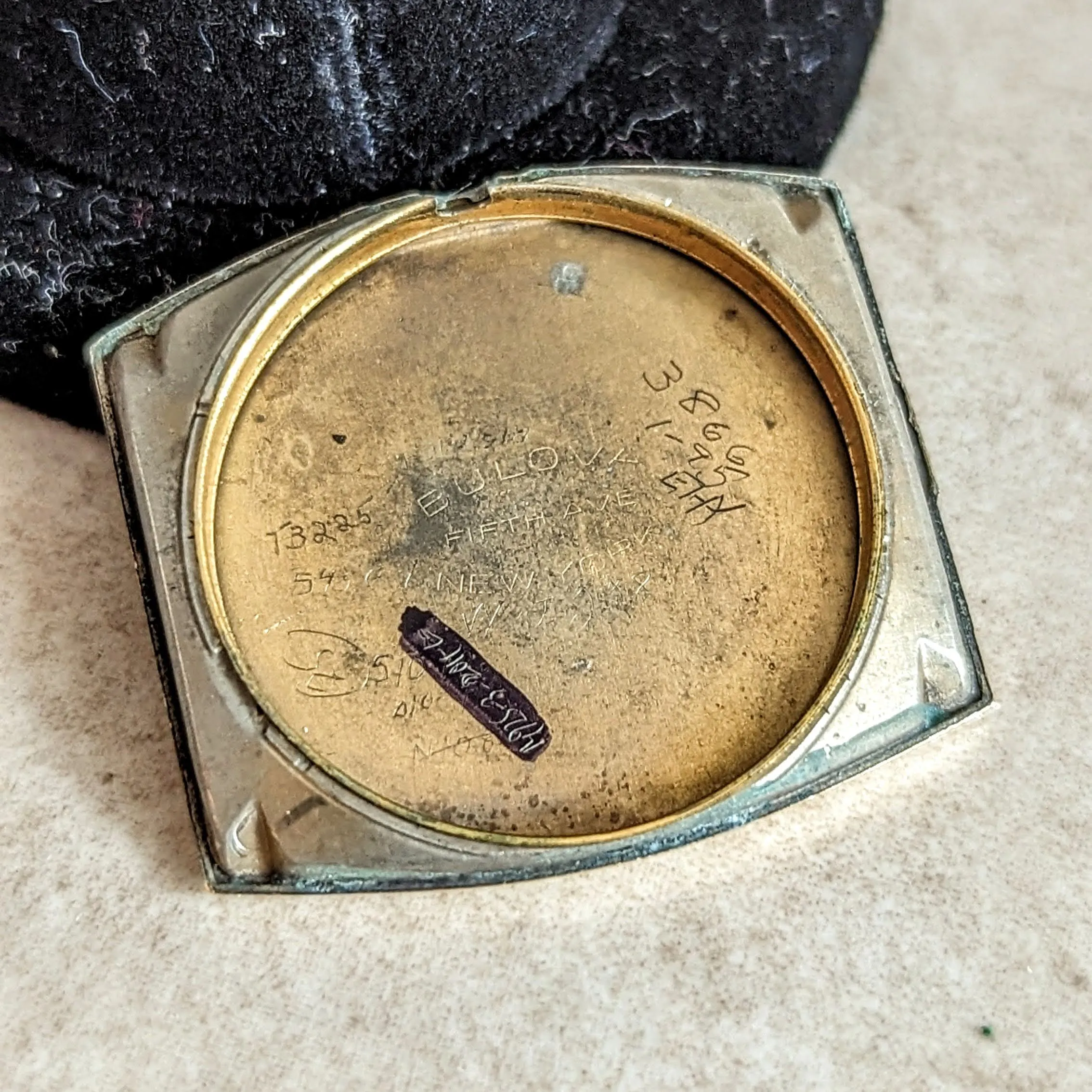 1950 BULOVA “His Excellency CC” Wristwatch 21 Jewels U.S.A. Made Wristwatch