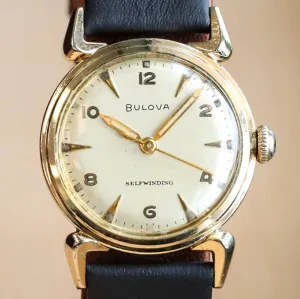 1953 BULOVA Clipper Selfwinding Dress Watch 17 Jewels Cal. 10CSC Swiss Made Wristwatch