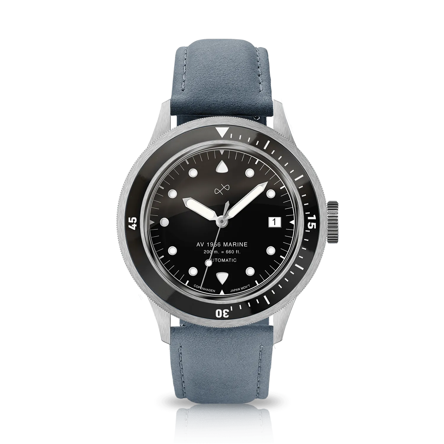1956 Marine Automatic, Steel / Black