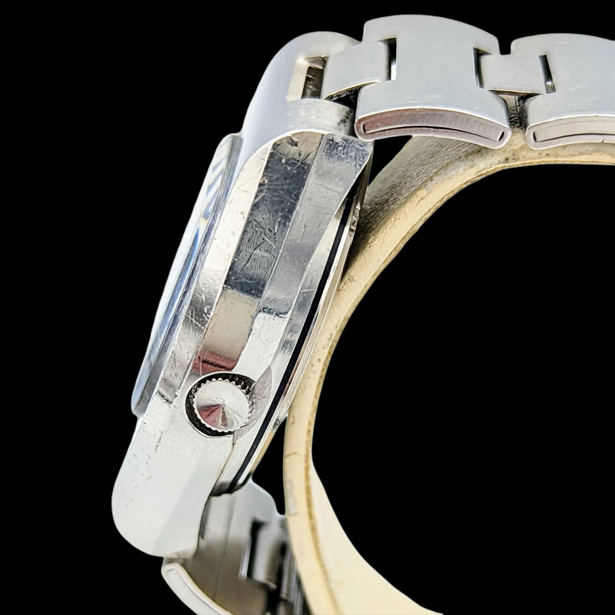 1971 SEIKO DX Automatic Watch Day/Date Indicator Cal. 6106C Hack Mechanism 17 Jewels