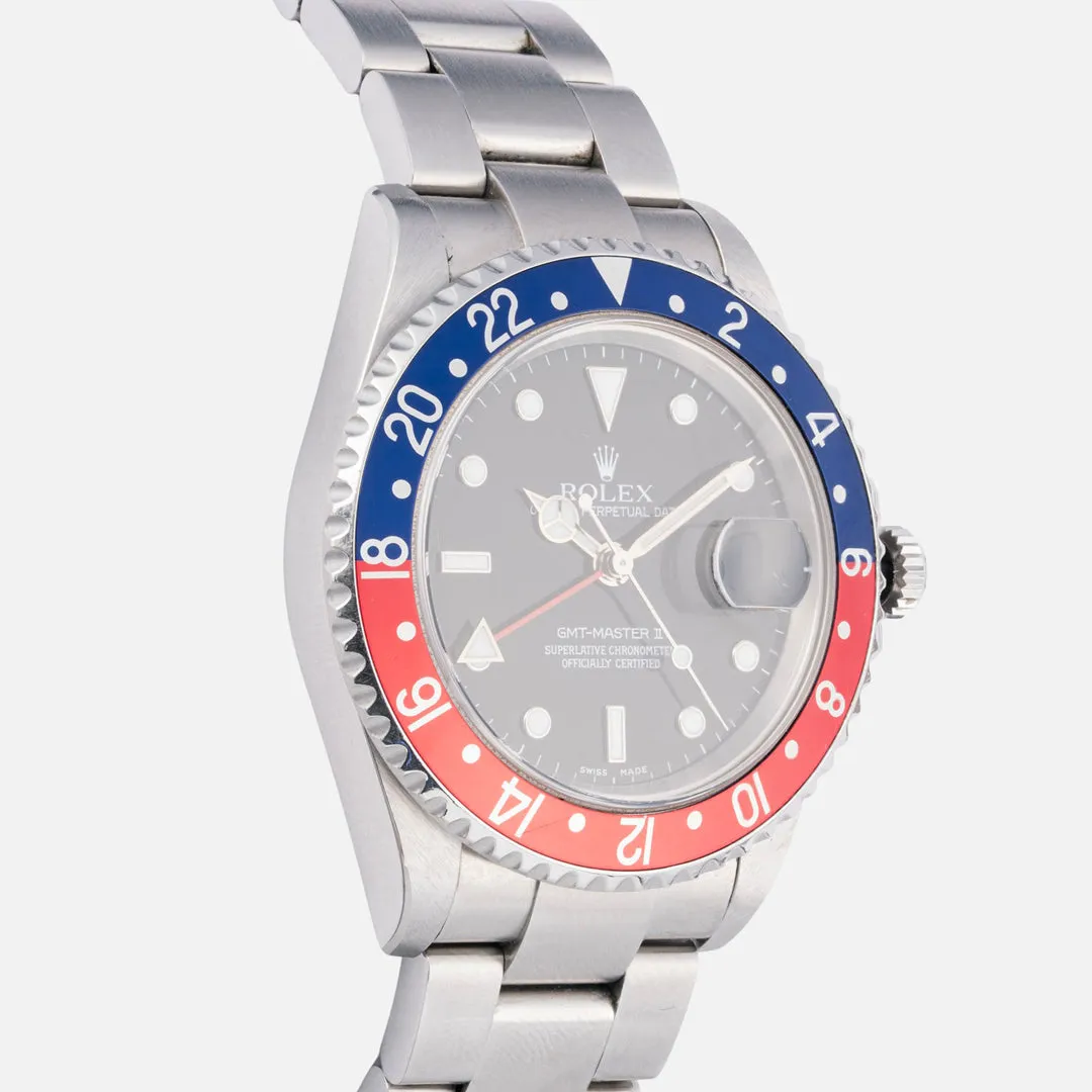 2004 Rolex GMT-Master II Ref. 16710 "Pepsi" with Box & Papers