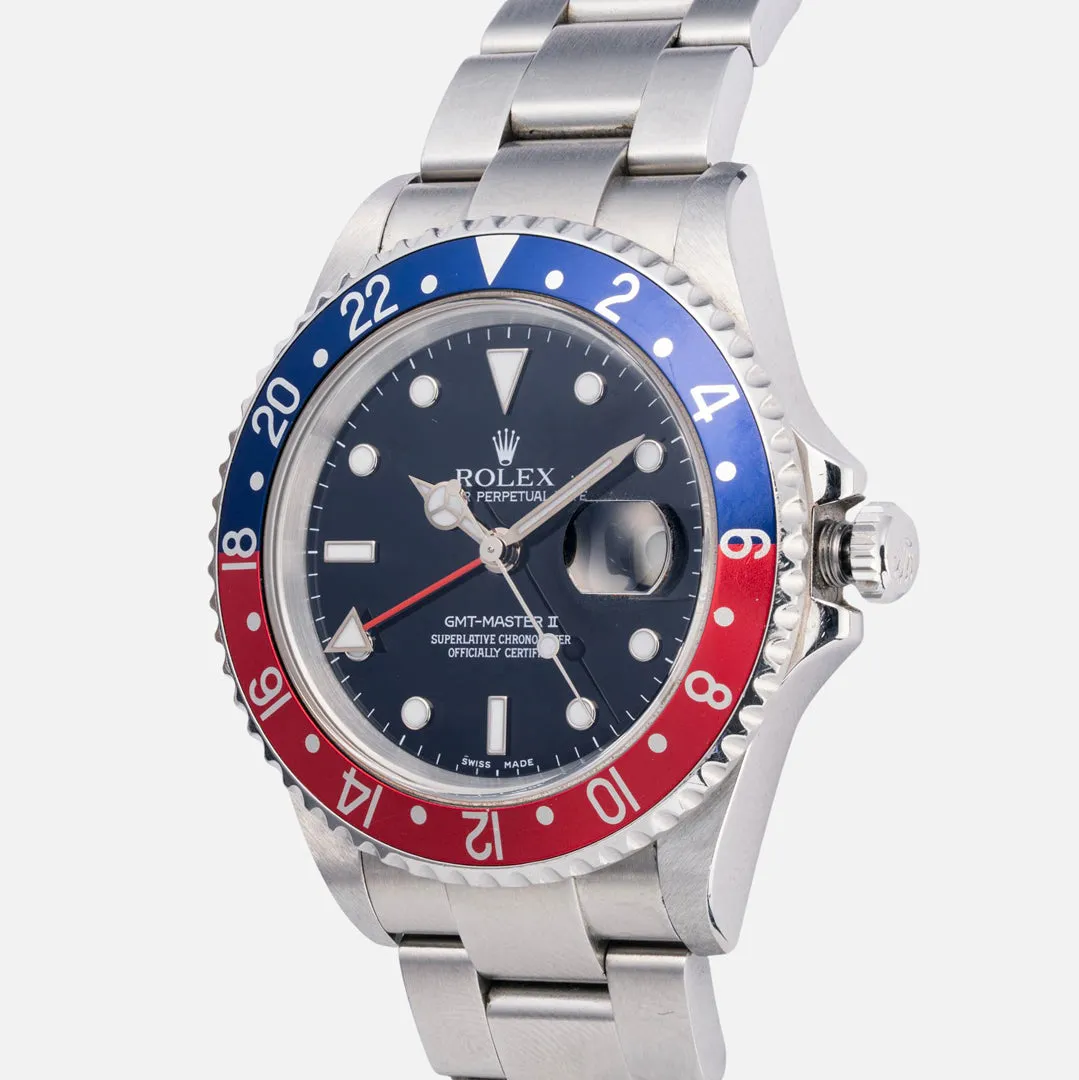 2004 Rolex GMT-Master II Ref. 16710 "Pepsi" with Box & Papers