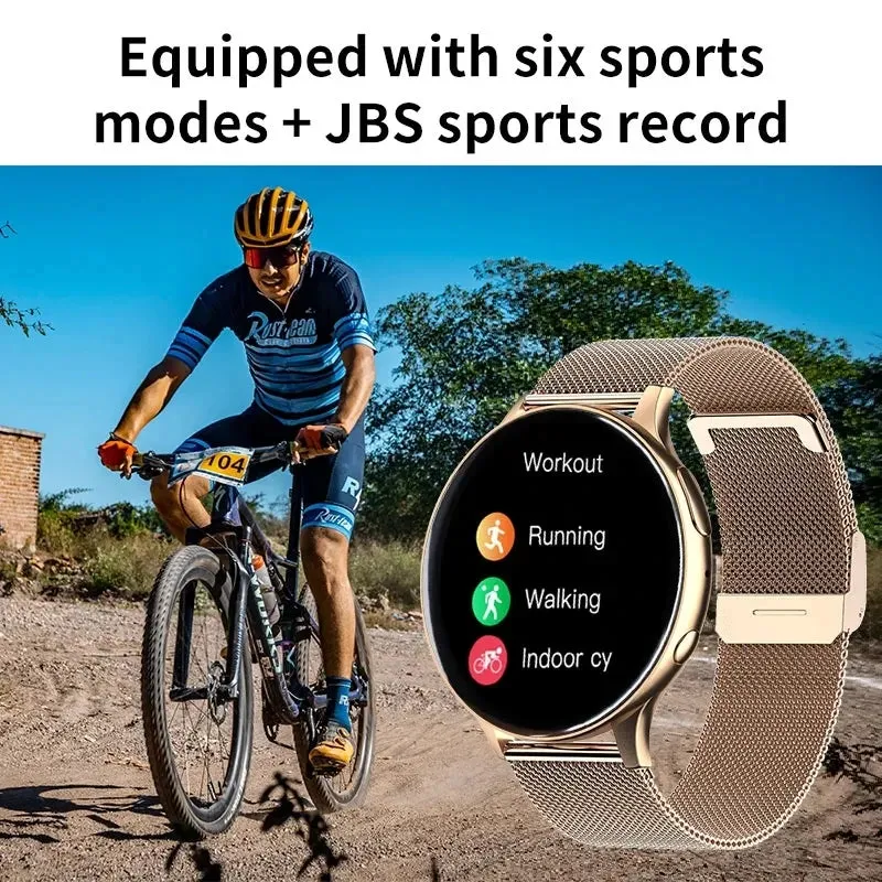 2024 Bluetooth Call Smart Watch 6 Pro Women Amoled Custom Dial Watches Men Fitness Tracker Heart Rate Smartwatch For Android IOS