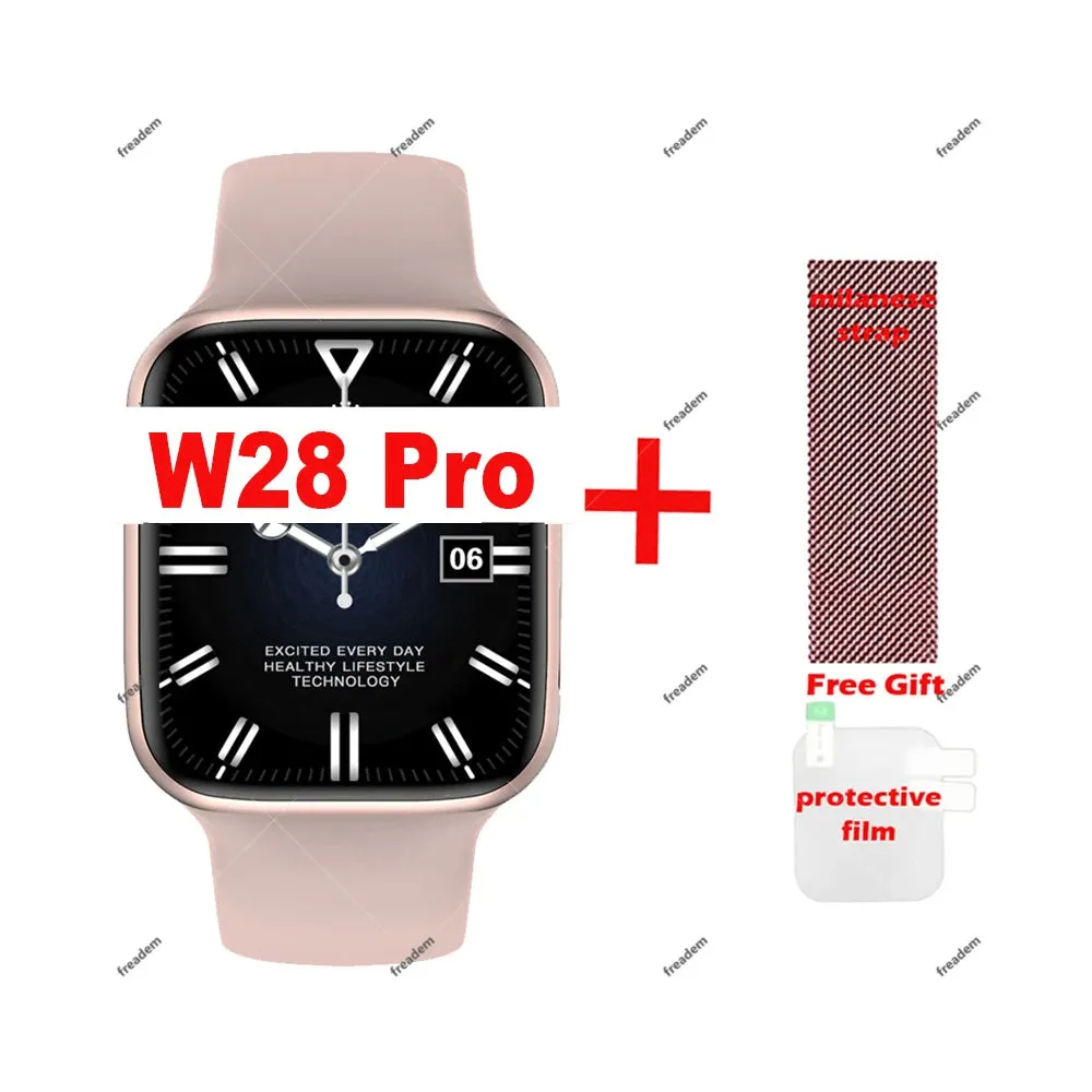 4 5 6 10PSC W28 Pro Smart Watch