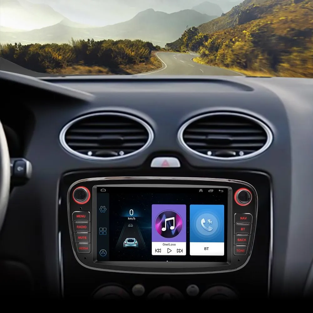 7 Inch Android Navigation Radio For Ford Focus - Bluetooth Rds 1   32G