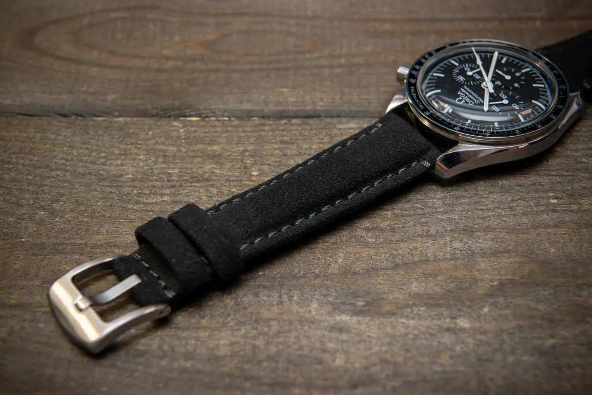 Alcantara Watch Strap, Premium Alcantara Watch Band 20 mm , 22 mm.