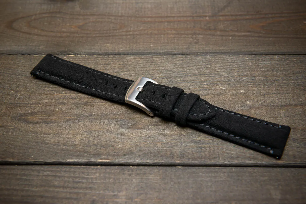 Alcantara Watch Strap, Premium Alcantara Watch Band 20 mm , 22 mm.