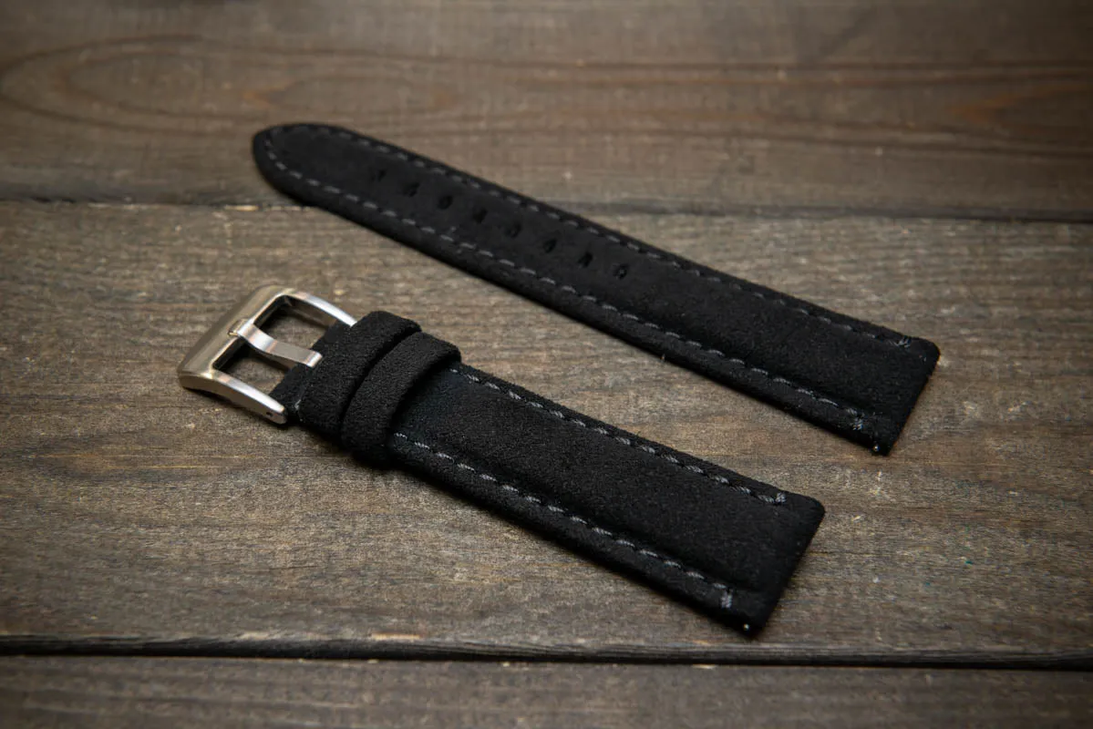 Alcantara Watch Strap, Premium Alcantara Watch Band 20 mm , 22 mm.