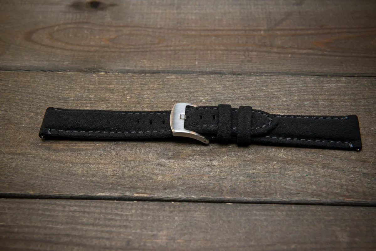 Alcantara Watch Strap, Premium Alcantara Watch Band 20 mm , 22 mm.