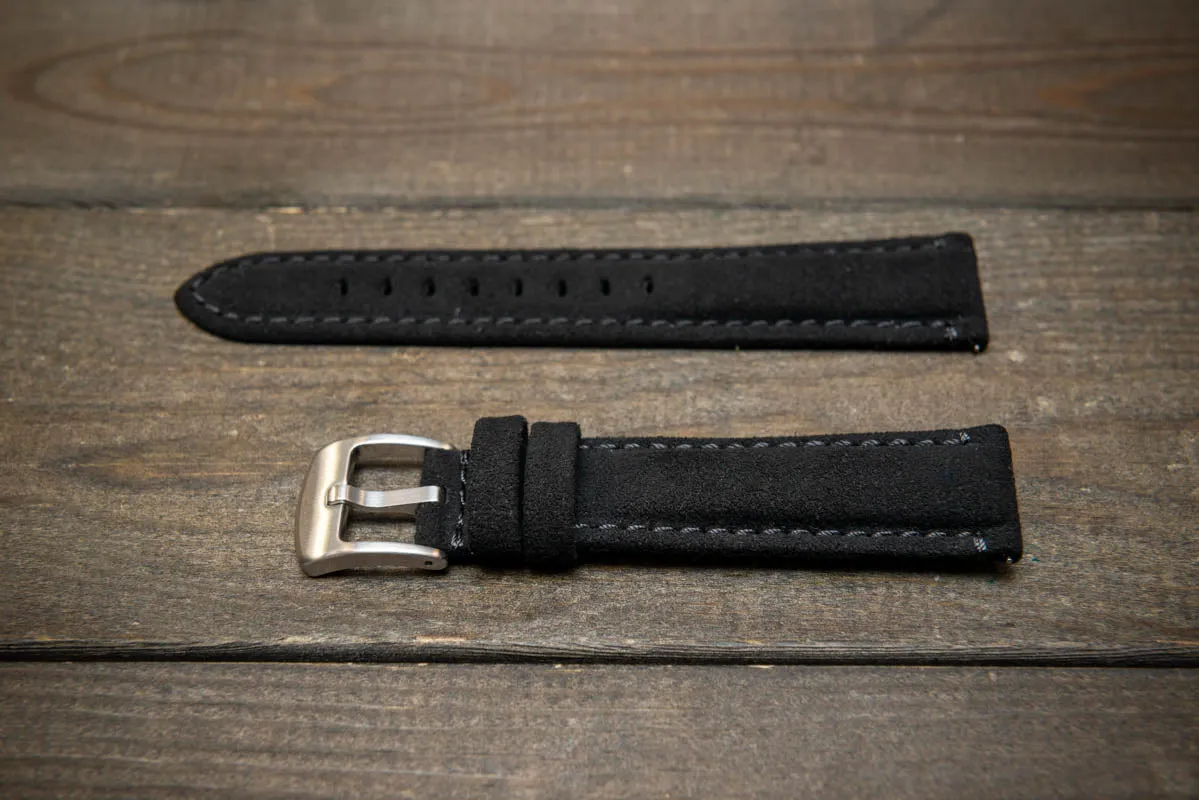 Alcantara Watch Strap, Premium Alcantara Watch Band 20 mm , 22 mm.