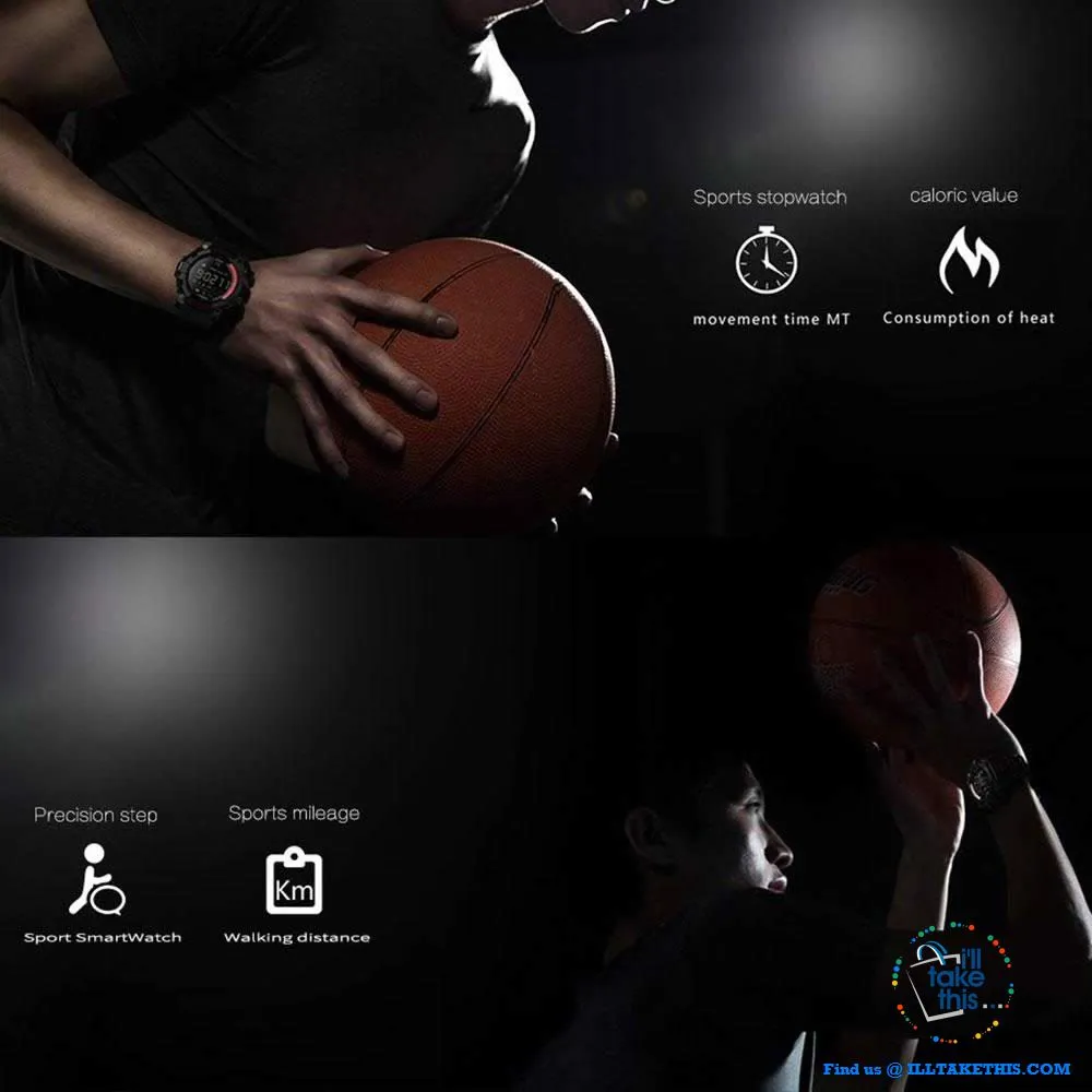 All-Terrain Men's Smartwatch - Designed for the Rugged Sporting Enthusiast