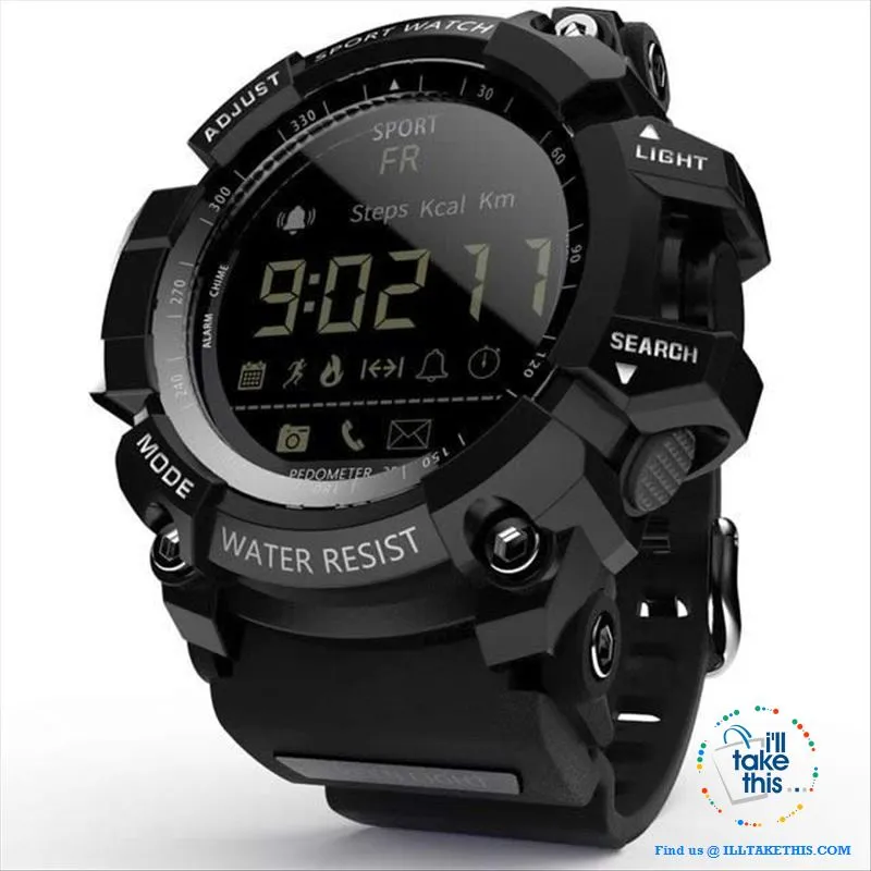 All-Terrain Men's Smartwatch - Designed for the Rugged Sporting Enthusiast
