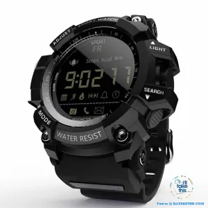 All-Terrain Men's Smartwatch - Designed for the Rugged Sporting Enthusiast