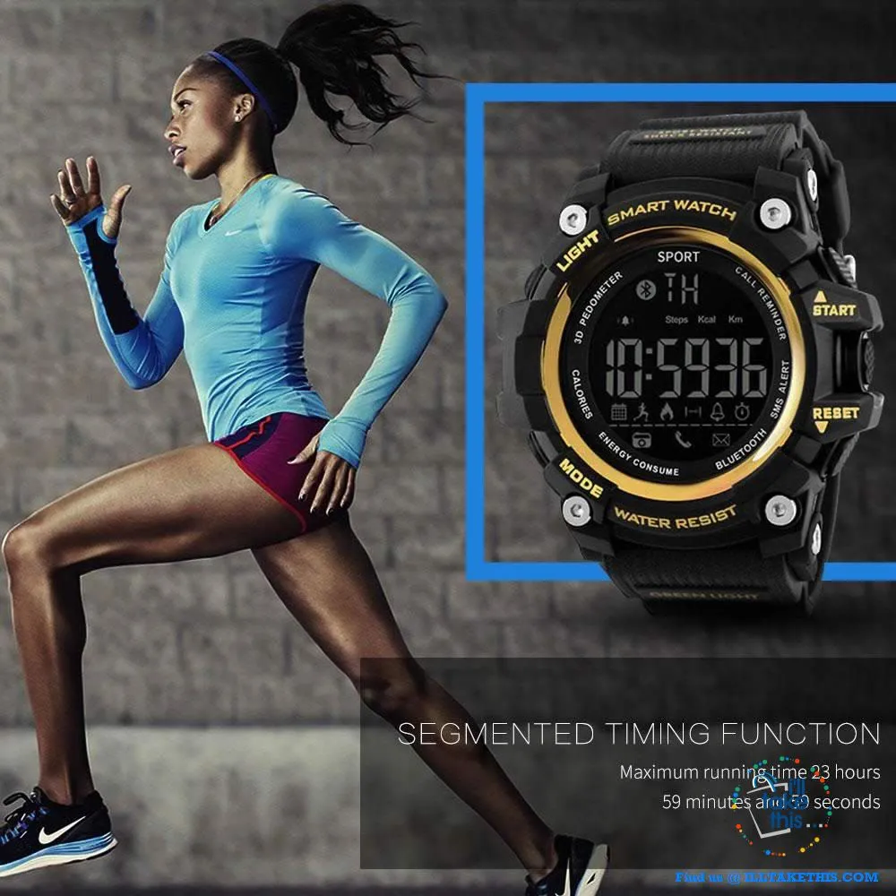 All-Terrain Men's Smartwatch - Designed for the Rugged Sporting Enthusiast