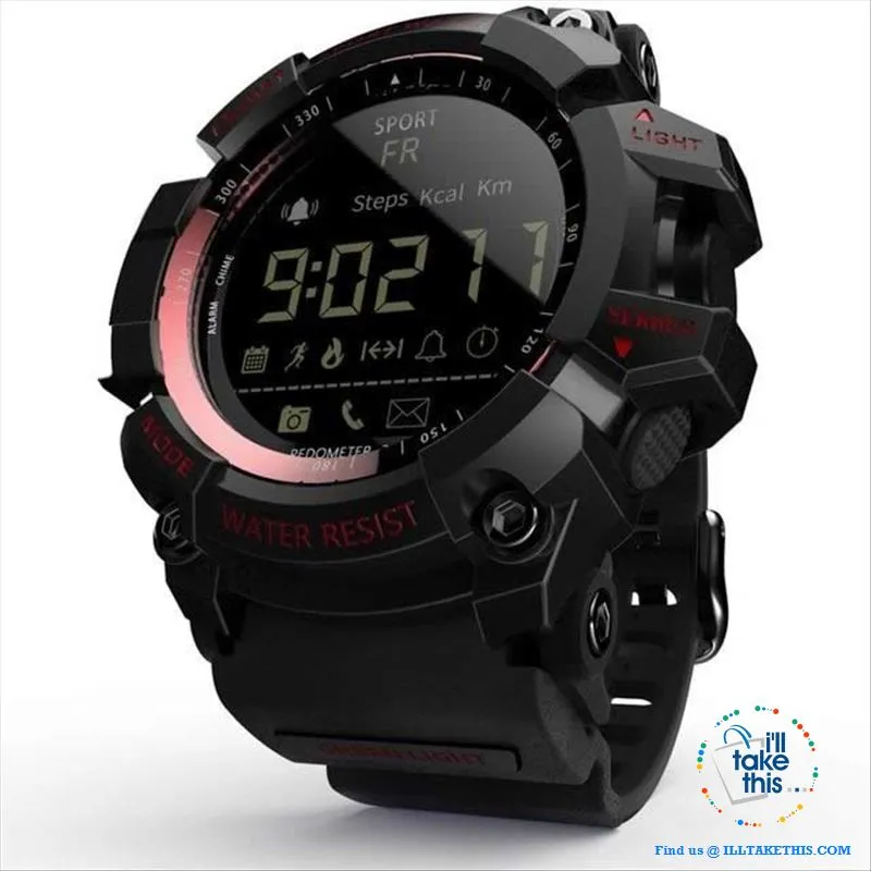 All-Terrain Men's Smartwatch - Designed for the Rugged Sporting Enthusiast