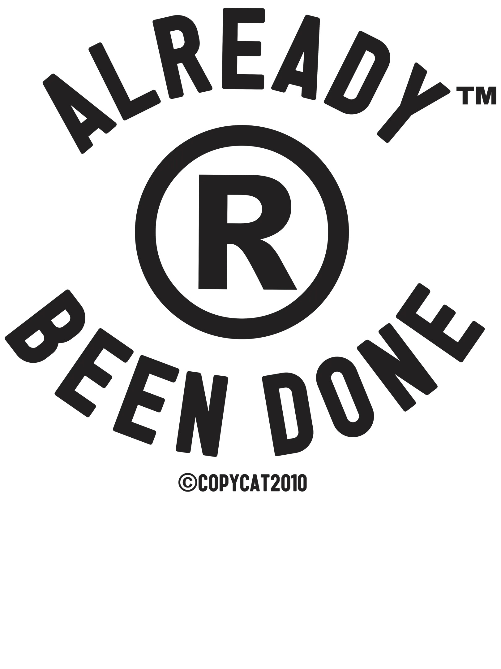 ALREADY BEEN DONE MEN'S RINGER TEE