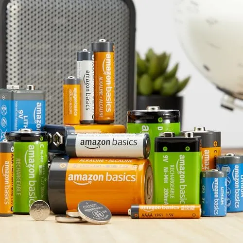 Amazon Basics 6 Pack LR44 Alkaline Button Coin Cell Battery