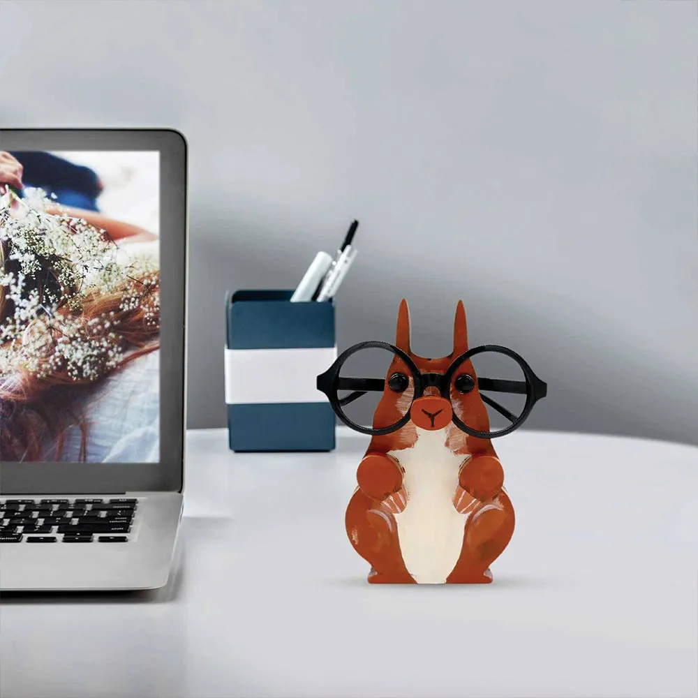 Animal Eyeglasses Holder Eyes Glasses Display Stand Wooden Eyeglasses Holder Home Desktop Decor Style 5