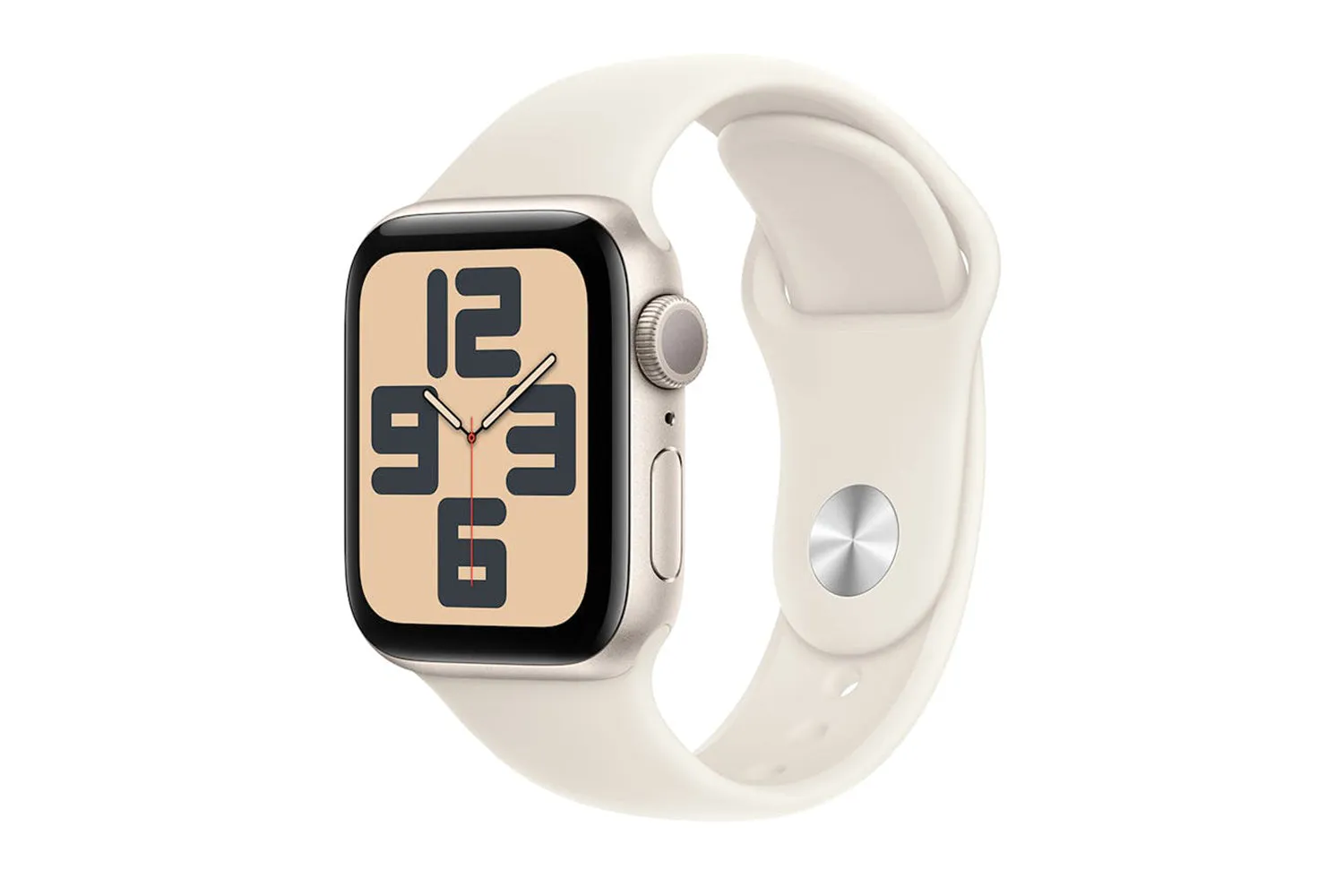 Apple Watch SE GPS | 40mm | Starlight Aluminium Case with Starlight Sport Band S/M