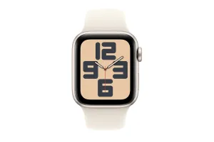 Apple Watch SE GPS | 40mm | Starlight Aluminium Case with Starlight Sport Band S/M