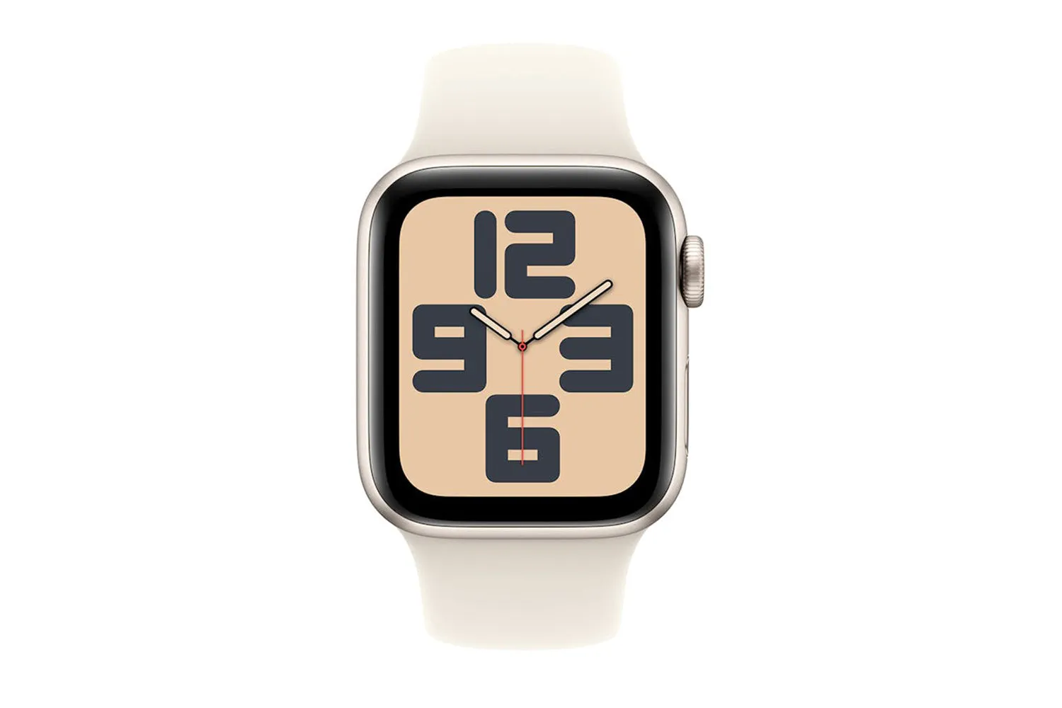 Apple Watch SE GPS | 40mm | Starlight Aluminium Case with Starlight Sport Band S/M