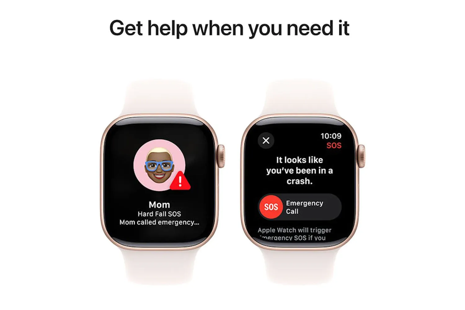 Apple Watch Series 10 | 42mm | Rose Gold Aluminium Case Light Blush Sport Band S/M