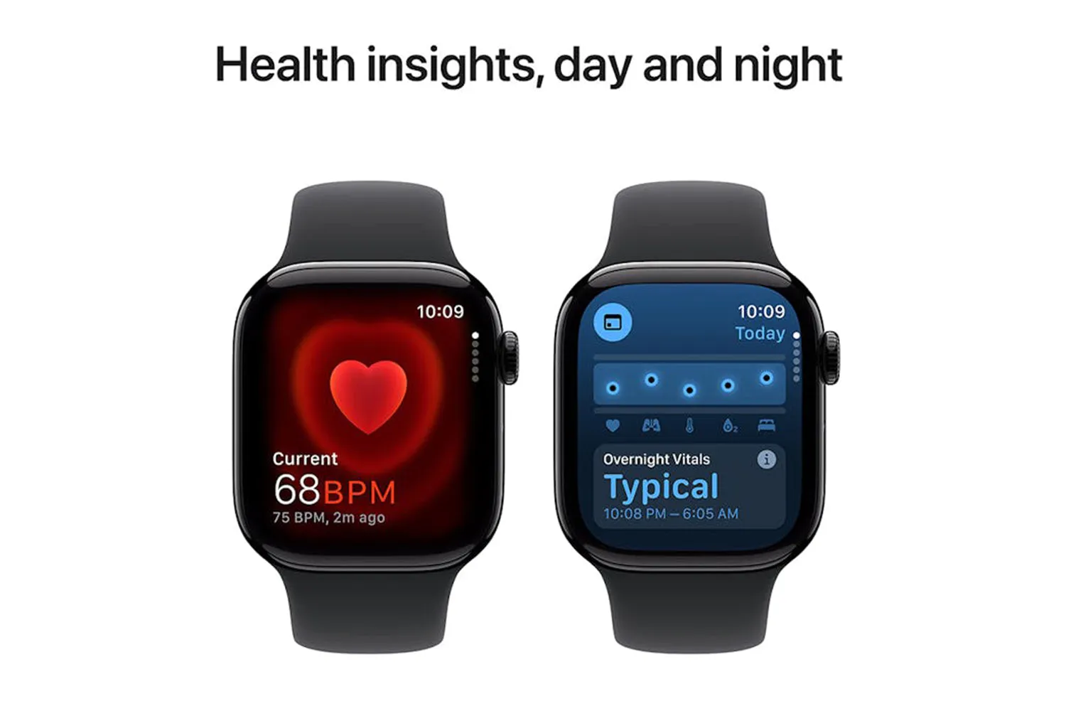 Apple Watch Series 10 | 46mm | Jet Black Aluminium Case Black Sport Band S/M