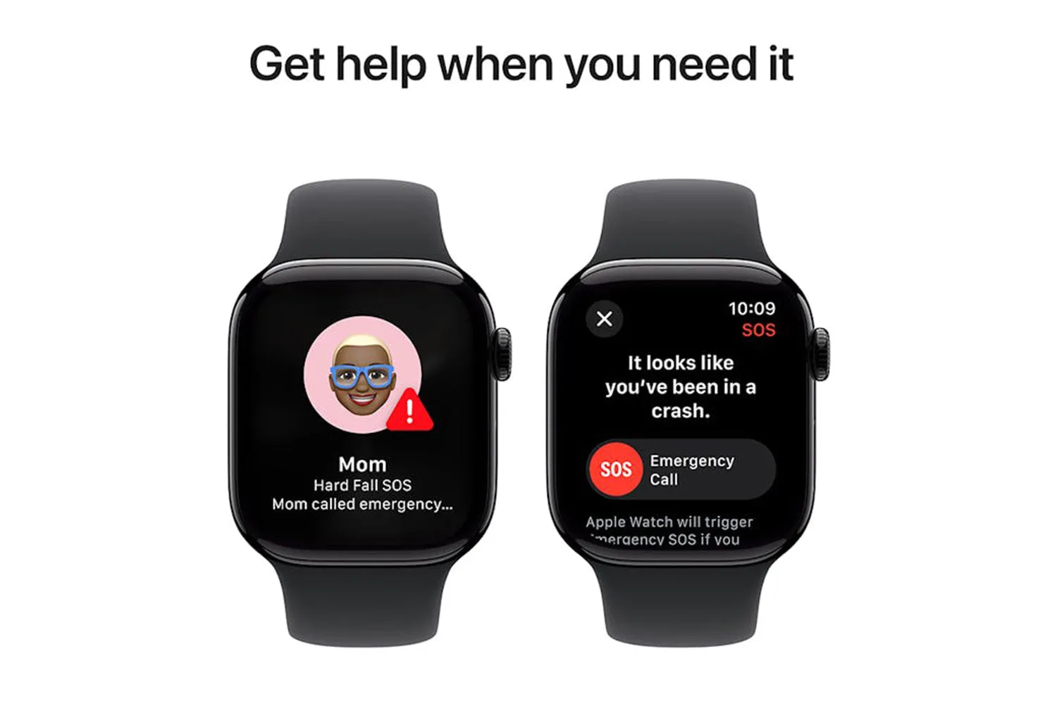 Apple Watch Series 10 | 46mm | Jet Black Aluminium Case Black Sport Band S/M