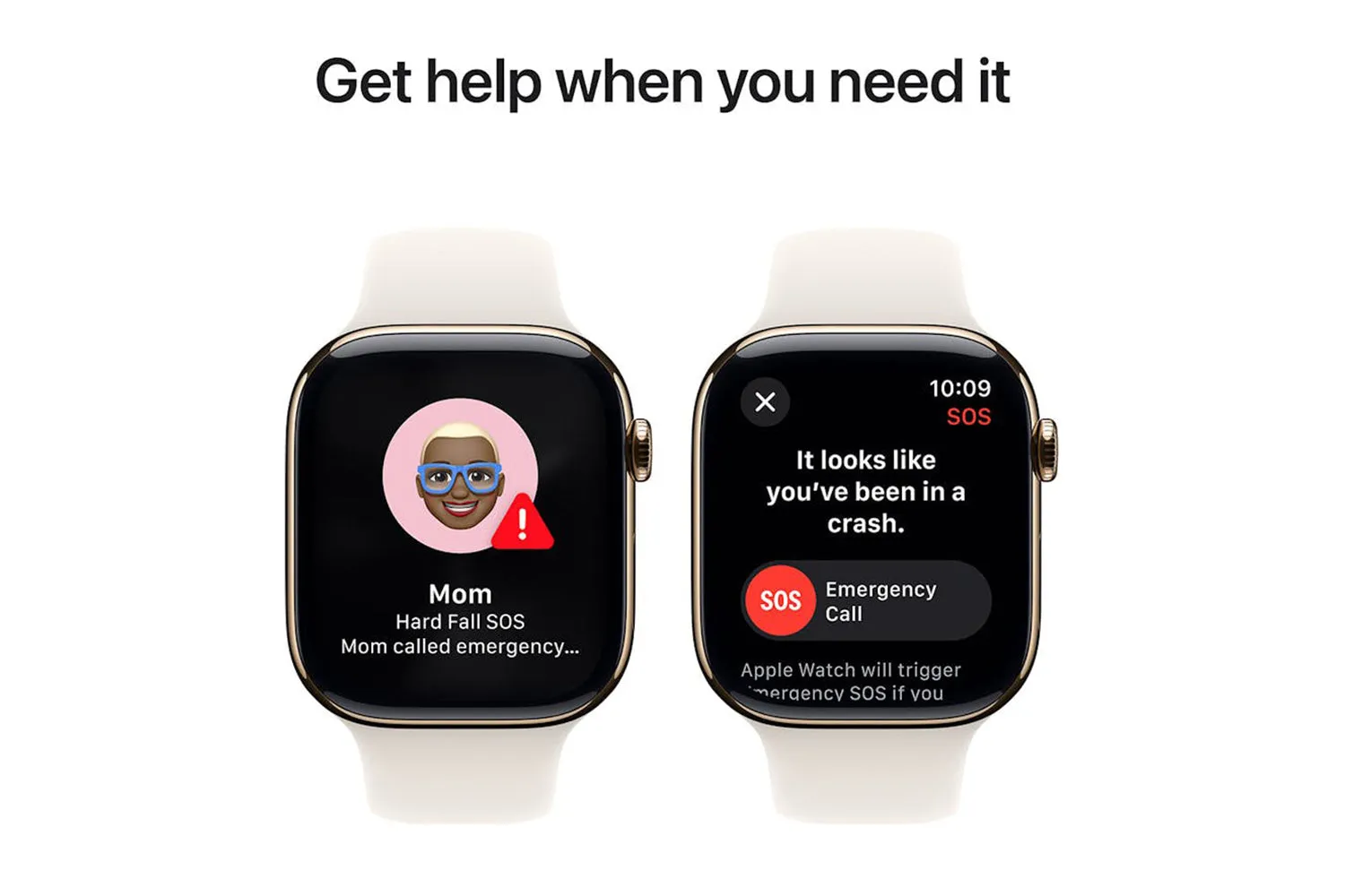 Apple Watch Series 10 GPS   Cellular | 46mm | Gold Titanium Case with Starlight Sport Band S/M