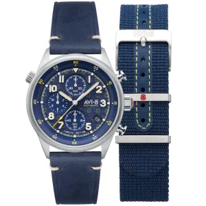 AVI-8 x RBL Flyboy Tri-Service Chrono Portsmouth Limited Edition