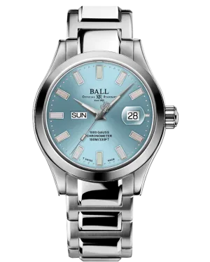 Ball Men's Watch Engineer III Marvelight Chronometer Ice Blue NM9036C-S1C-IBER