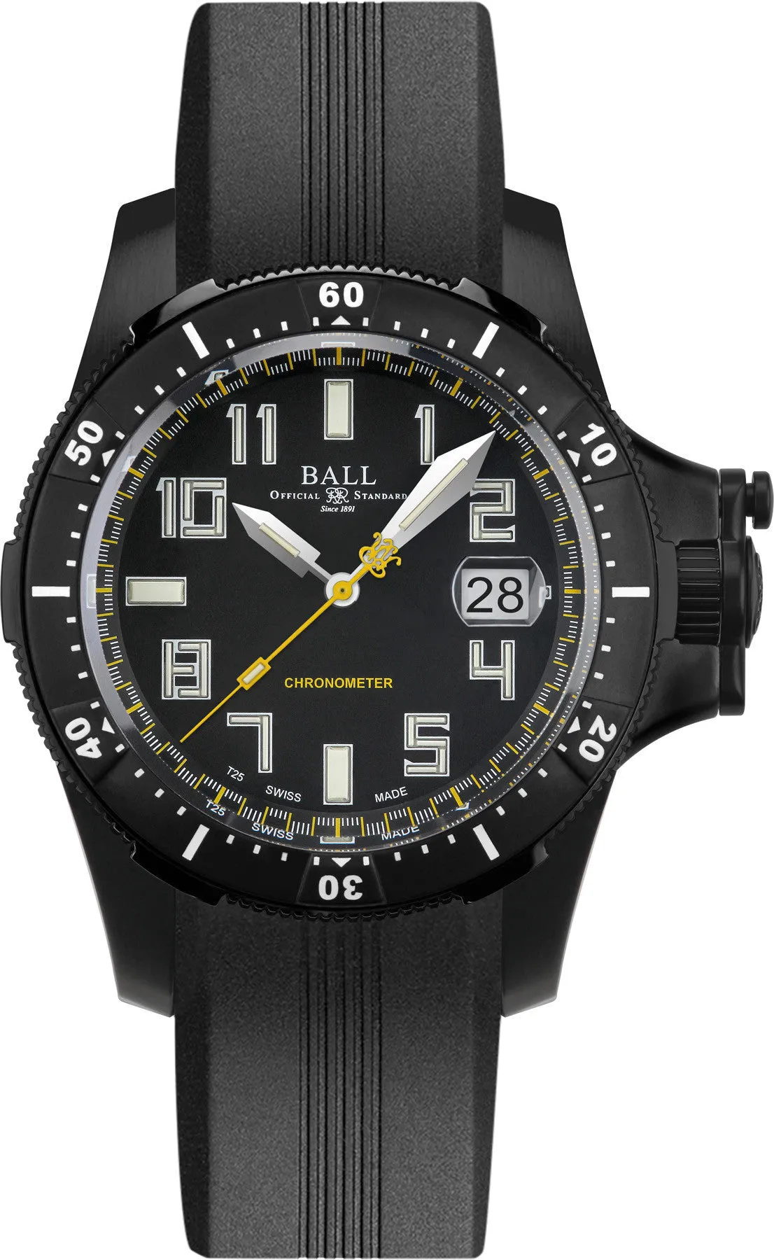BL Watch Company Engineer Hydrocarbon Spacemaster Black