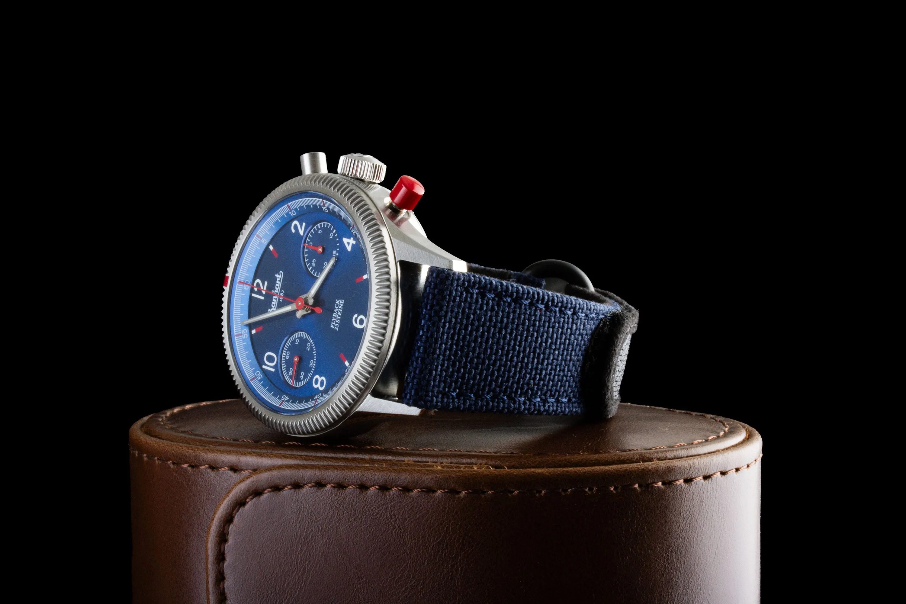 Bracelet-montre Eco-friendly - Velcro cordura (noir, gris, bleu, kaki)