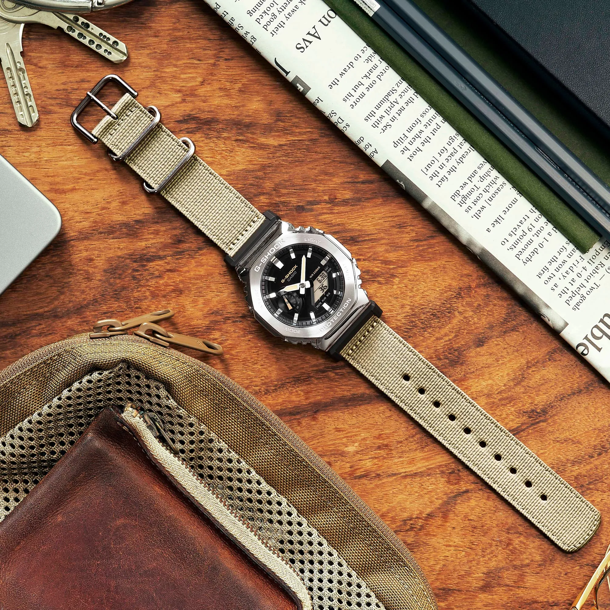 Casio G-Shock - GM2100 Series - Utility Metal