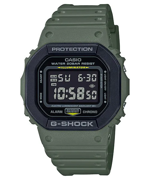 Casio G Shock Green Watch DW5610SU-3D