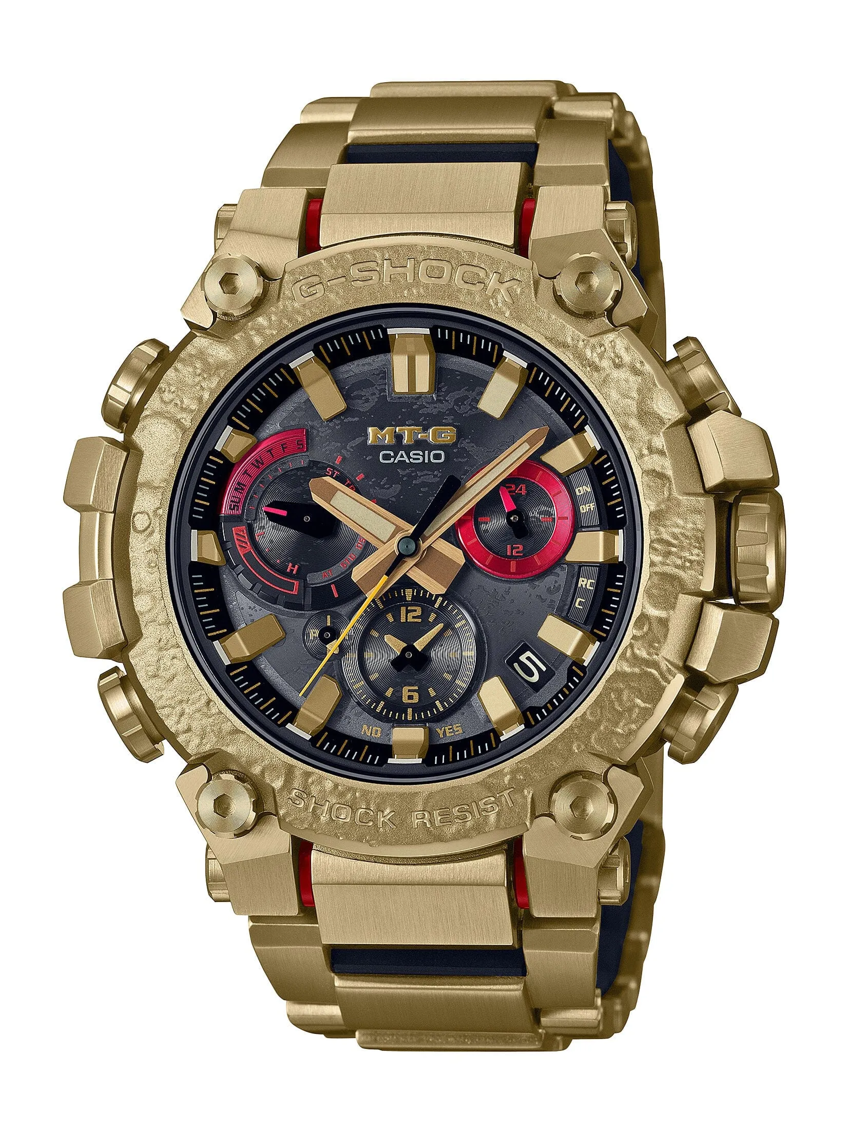 Casio G Shock Year of The Rabbit Special Edition Gold Watch MTG-B3000CX-9A