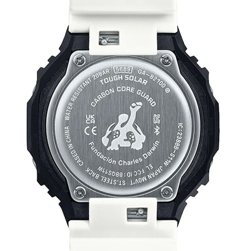 Casio x Charles Darwin Foundation 2100 Series Watch in Red xld