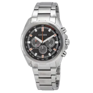 Citizen Black Dial Men's Chronograph Eco-Drive Watch CA4220-55E