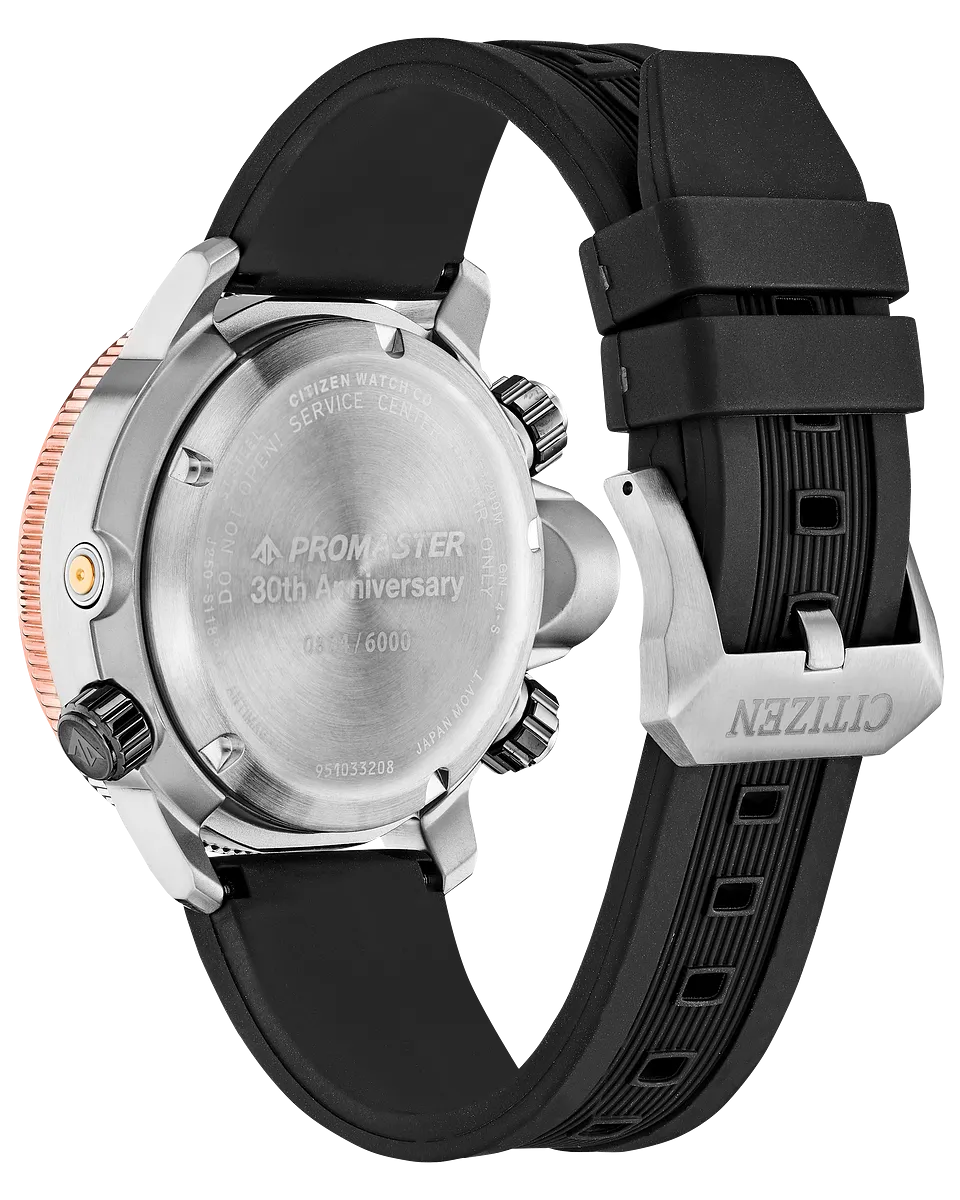 Citizen BN2037-03E ProMaster Aqualand Eco-Drive Black Silicone Strap Men Watches