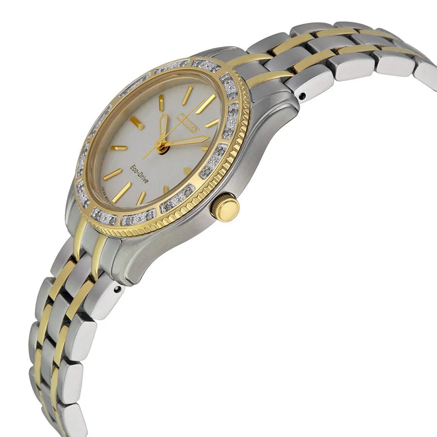 Citizen Carina White Dial Ladies Watch EM0244-55A