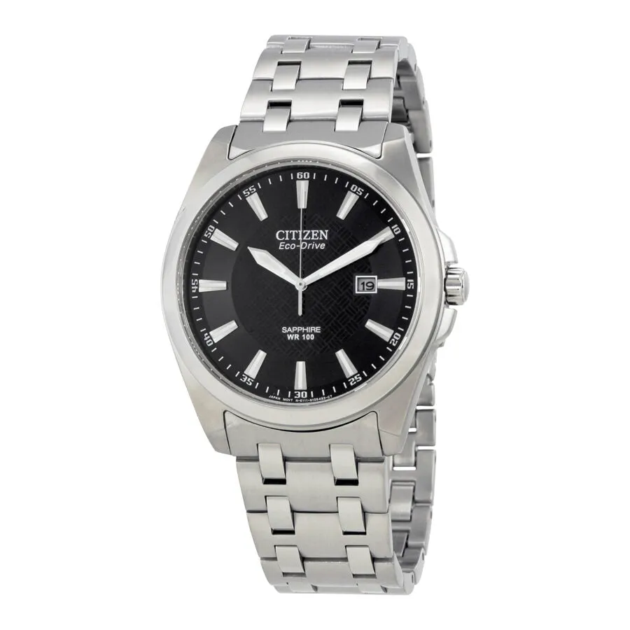 Citizen Corso Eco Drive Black Dial Men's Watch BM7100-59E