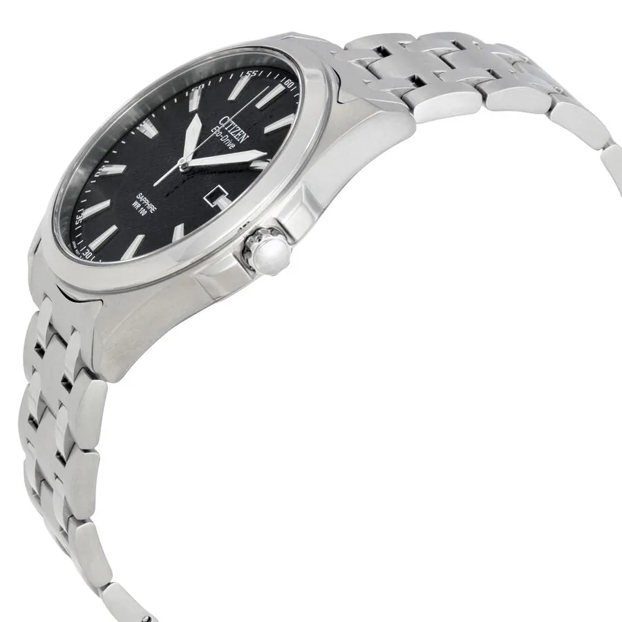 Citizen Corso Eco Drive Black Dial Men's Watch BM7100-59E