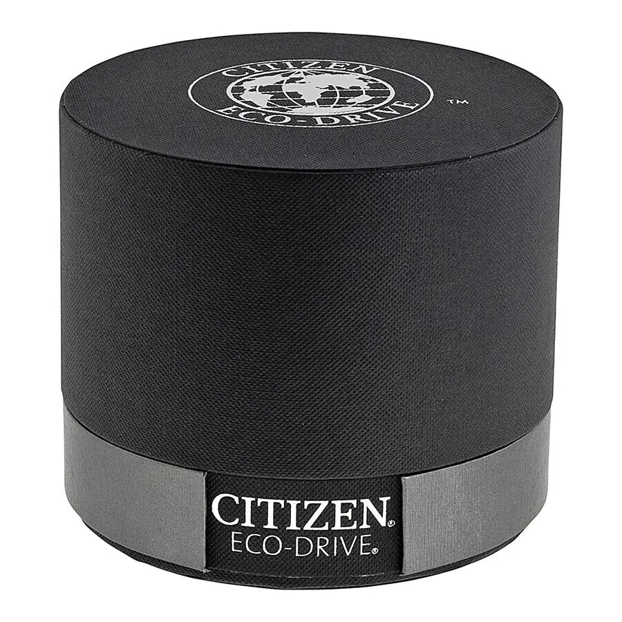 Citizen Eco Drive Black Dial Brown Leather Men's Watch BM8242-08E