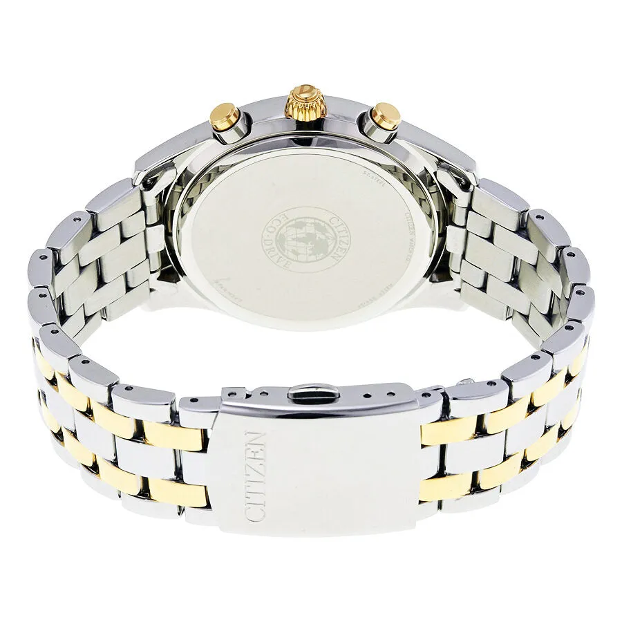 Citizen Eco-Drive Chronograph Two-Tone Stainless Steel Ladies Watch FB1364-53A