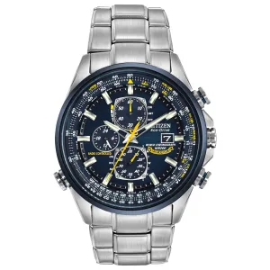 Citizen Eco-Drive Sport Chronograph Watch, Blue Dial