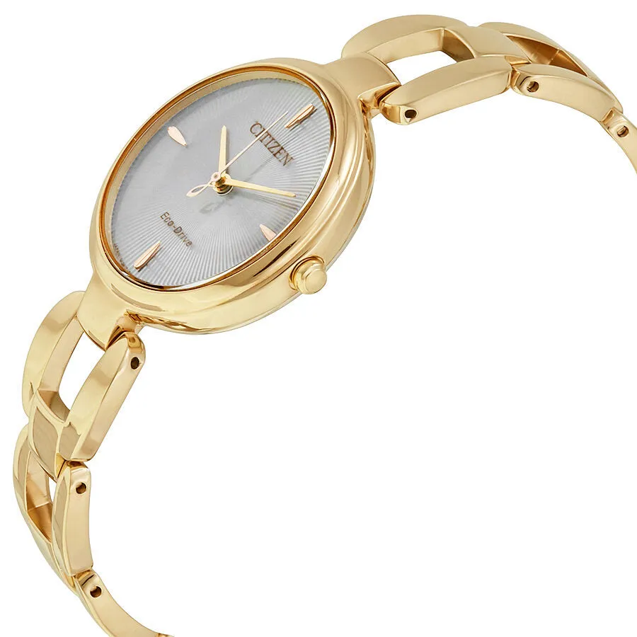 Citizen L White Dial Ladies Watch EM0423-56A